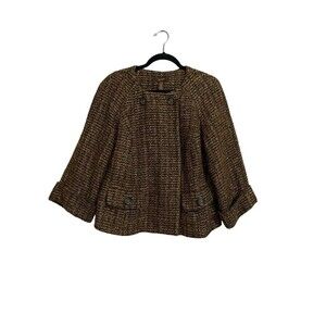 Victor Alfaro tweed Blazer Size 16W New